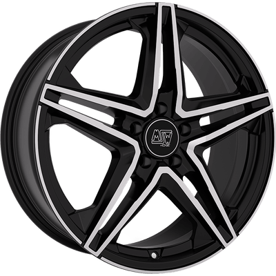 MSW Typ 31 8,5x195/112 ET34 schwarz poliert