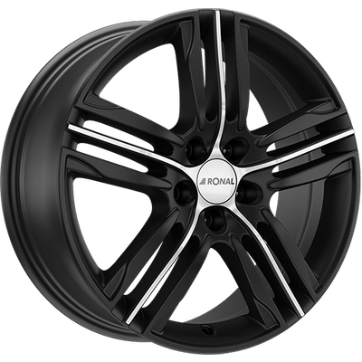 Ronal Typ R57 7,5x185/120 ET42 schwarz matt poliert
